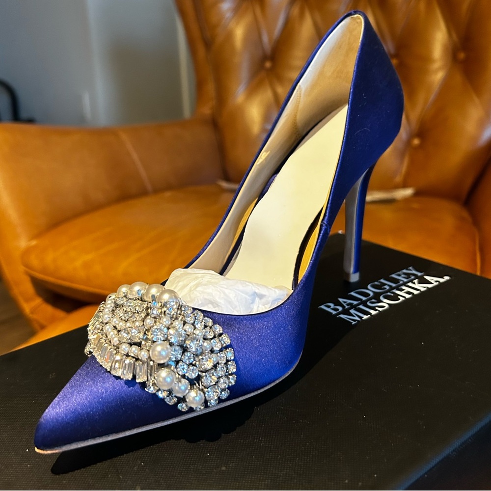 Badgley Mischka Pointed-Toe Pumps
